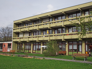 Fassade des Caritas-Altenheimes Berching